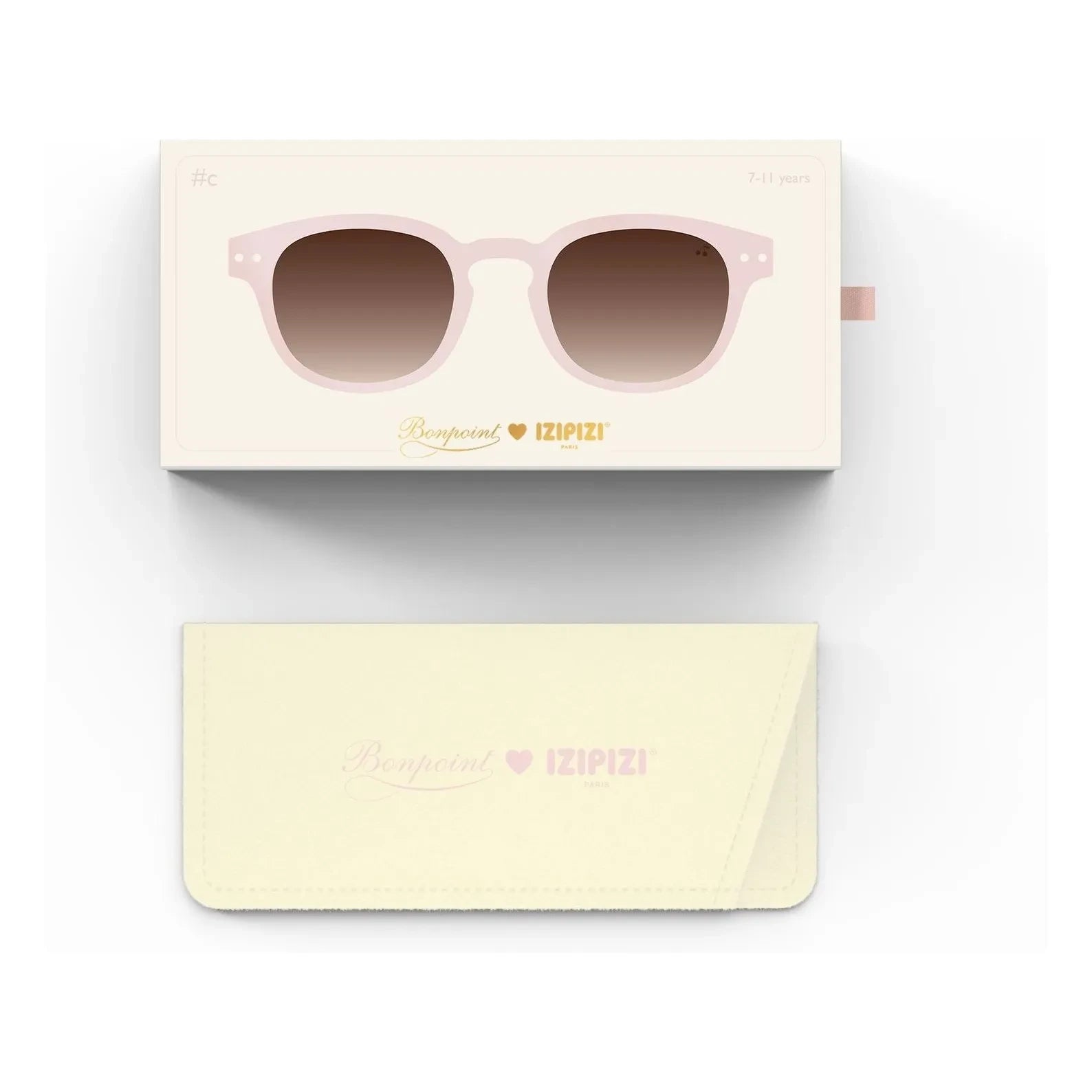 IZIPIZI - Gafas de sol #C Junior - Izipizi x Bonpoint | Rosa claro