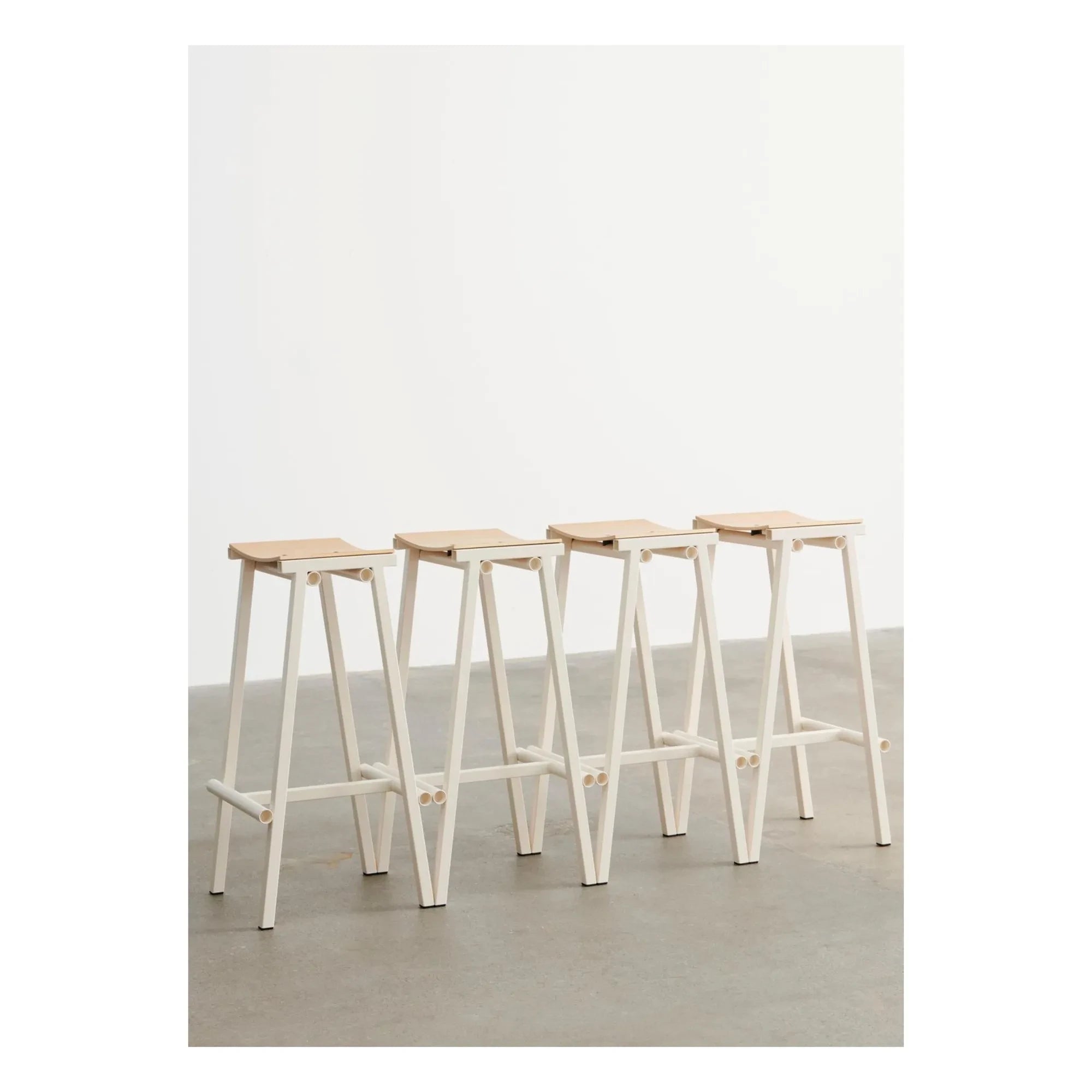 Hay - Taburete Alto de 75 cm 8 | Marfil