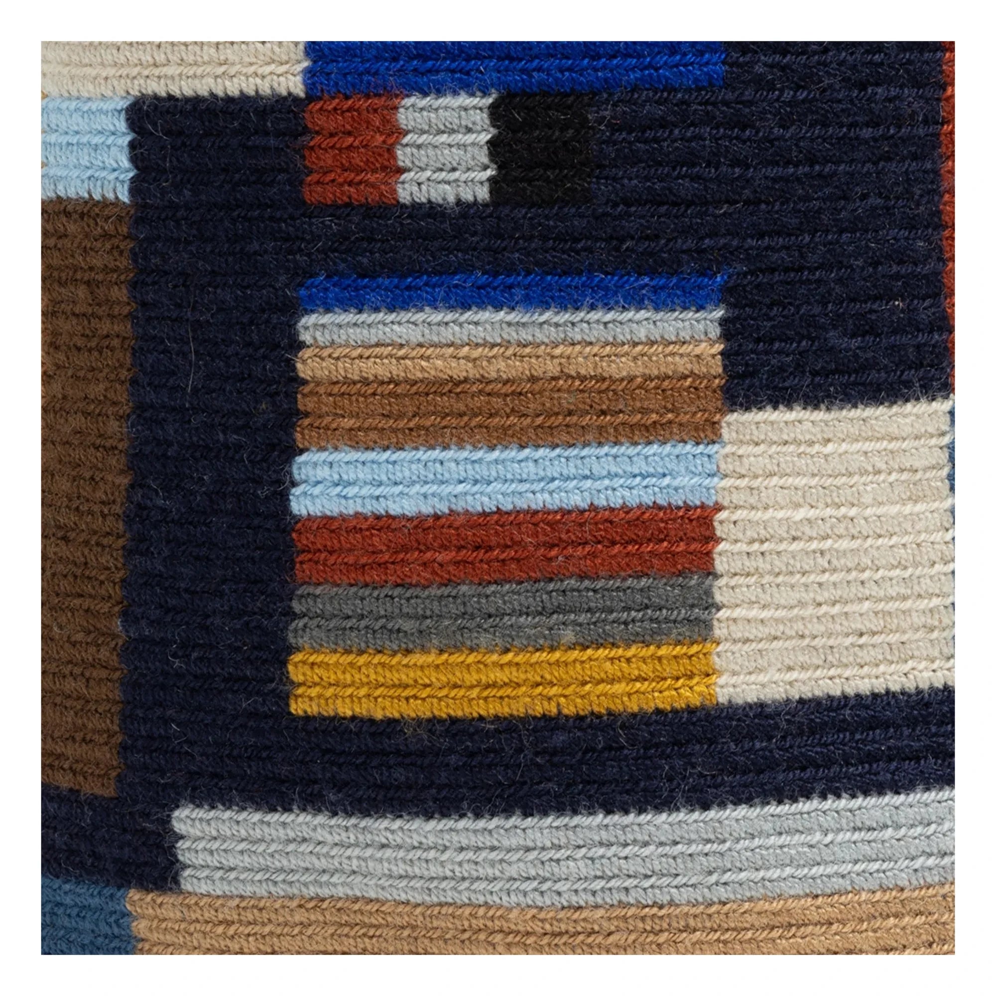 Guanabana - Bolso Bandolera Macramé Mediano Balance | Azul Marino