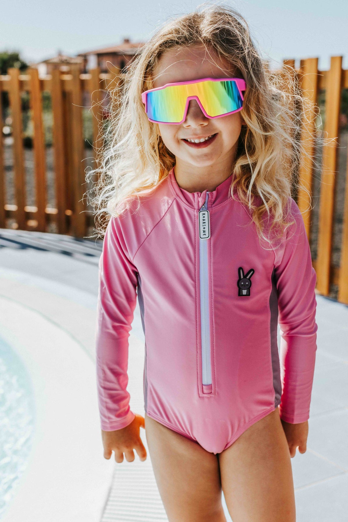 Roarsome - Lila/Blanco - Gafas de Sol