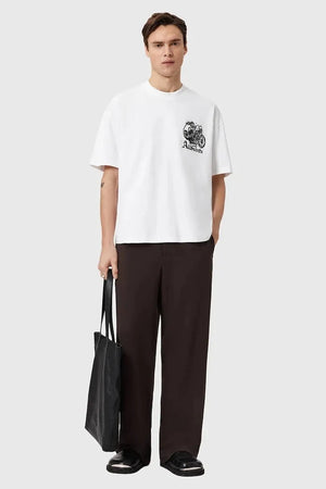 Camiseta de algodón AllSaints PANHEAD