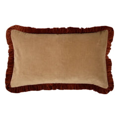 Olsson & Jensen - Funda de cojín de terciopelo Doris | Beige