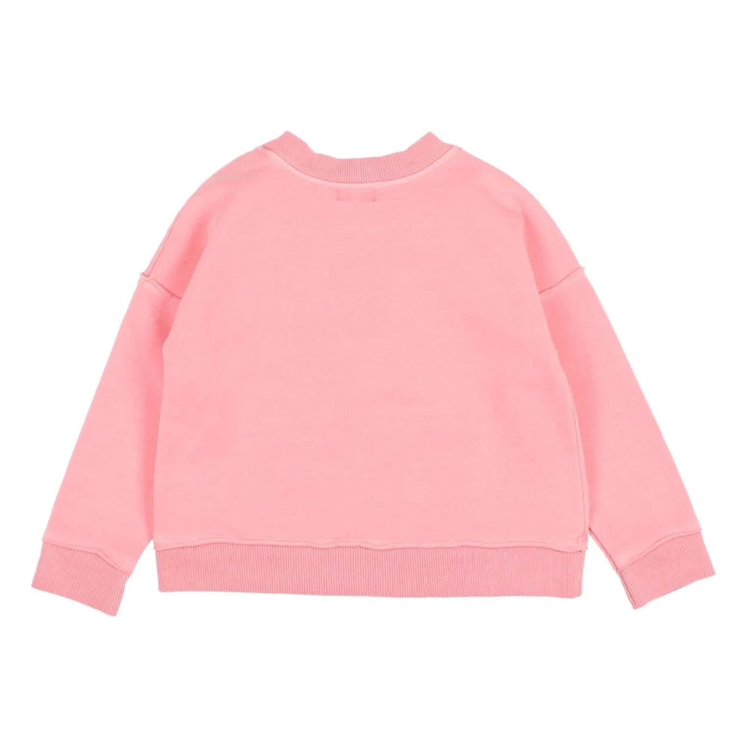 Búho - Sudadera Bisous Algodón Orgánico | Rosa