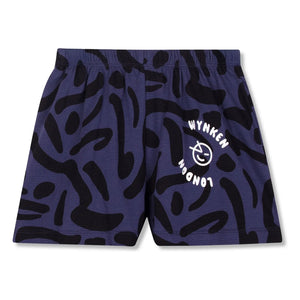 Wynken - Wynken London Pantalón Corto de Algodón Orgánico | Azul Marino