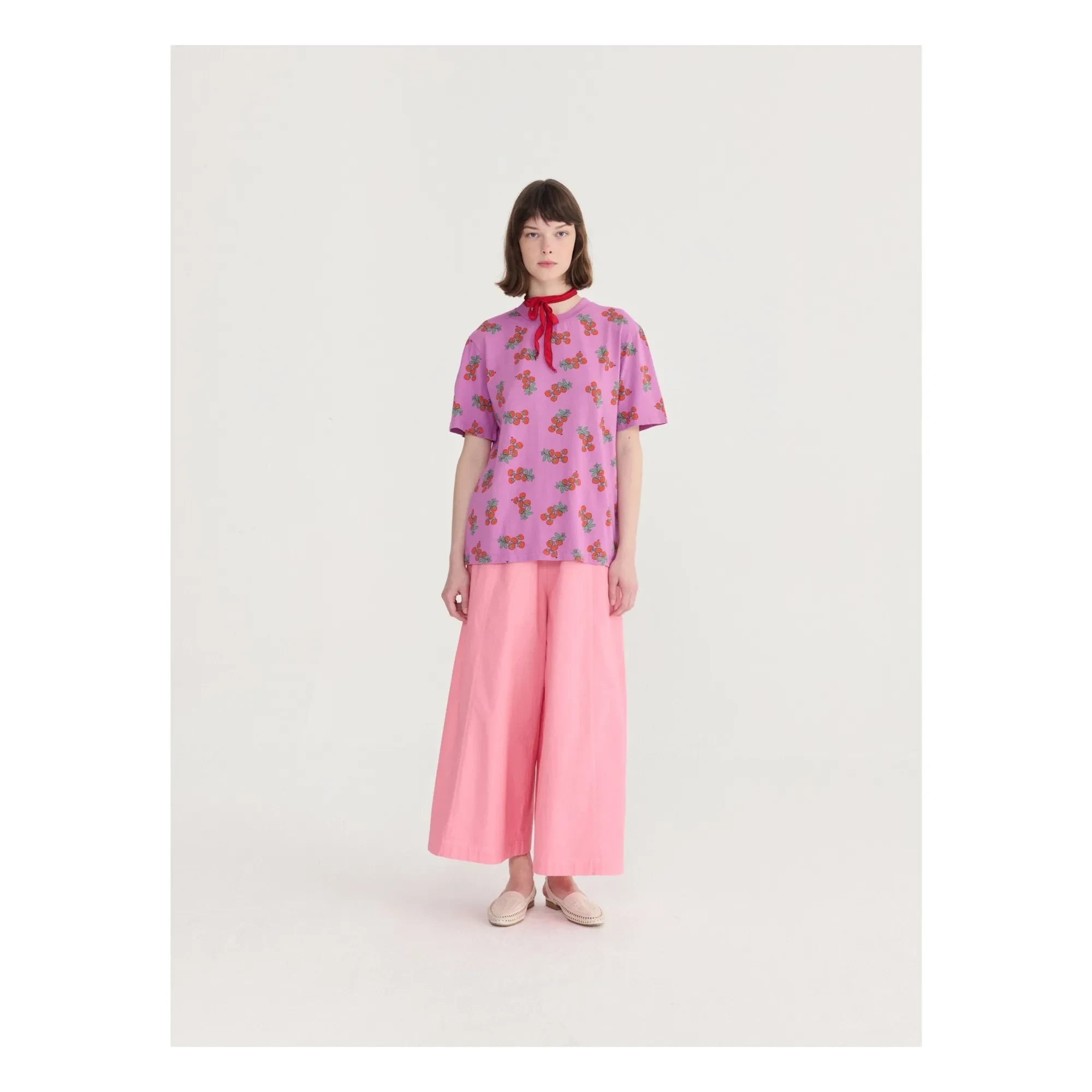 Bobo Choses - Camiseta con estampado de tomate Algodón orgánico | Morado