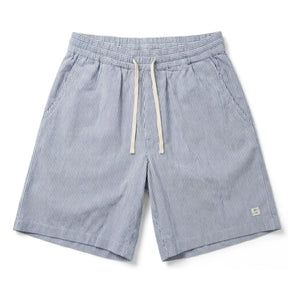 Smallable Kid - Pantalón corto Tom a rayas | Azul royal