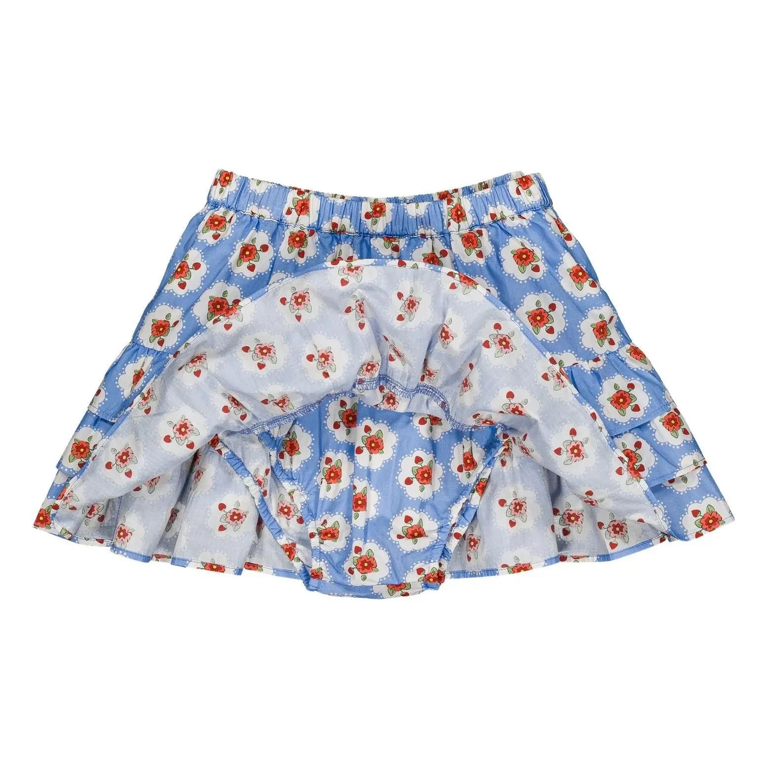 Hello Simone - Falda Lea Fleurie | Azul