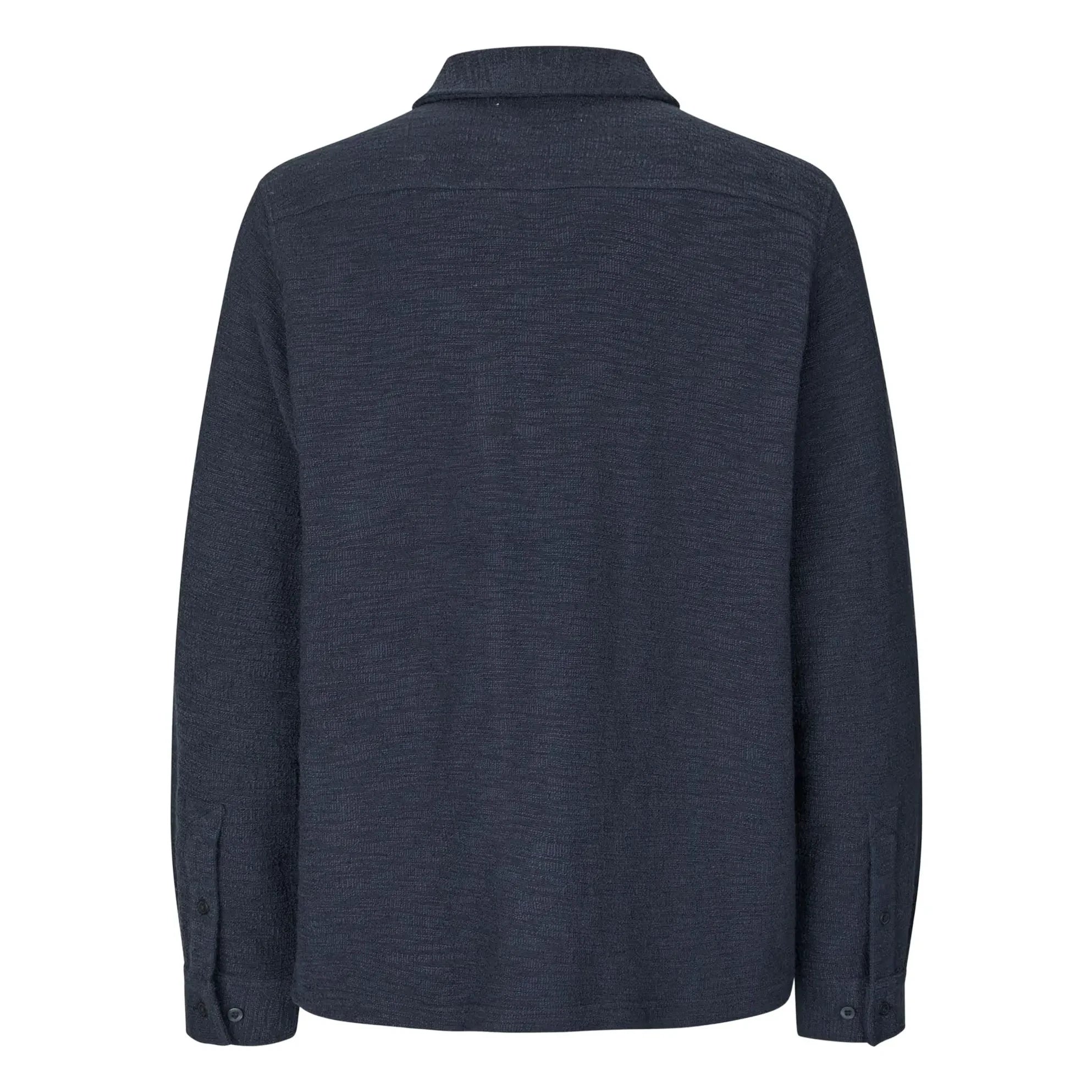 Samsoe Samsoe - Camisa de algodón Sakore | Azul Oscuro