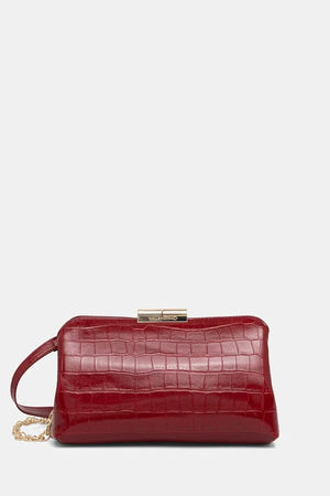 Bolso cruzado Valentino Bags para mujer, piel sintética, GLACE