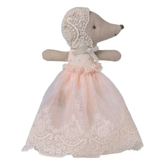Maileg - Ratón Bebé con Vestido | Rosa