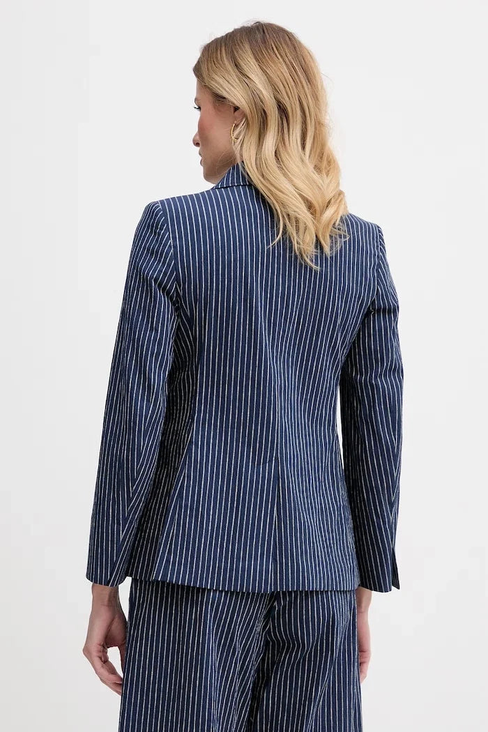 Chaqueta de mujer Weekend Max Mara de algodón ALETTA con un solo botón