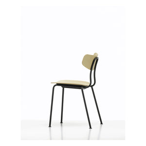 Vitra - Silla Moca de Jasper Morrison - Base Negra | Roble