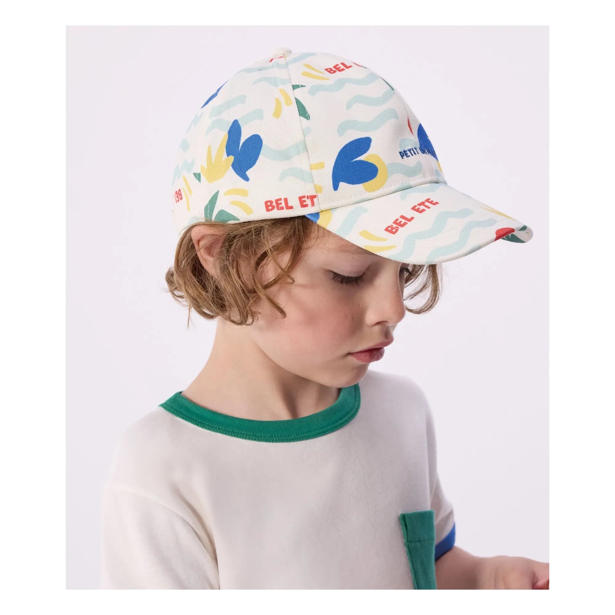 Petit Bateau - Sombrero de sarga Bel Eté | Crudo