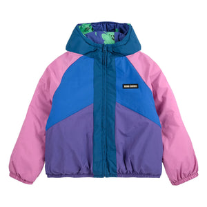 Bobo Choses - Chubasquero Reversible Impermeable con Estampado de Trébol de Fibras Recicladas | Morado