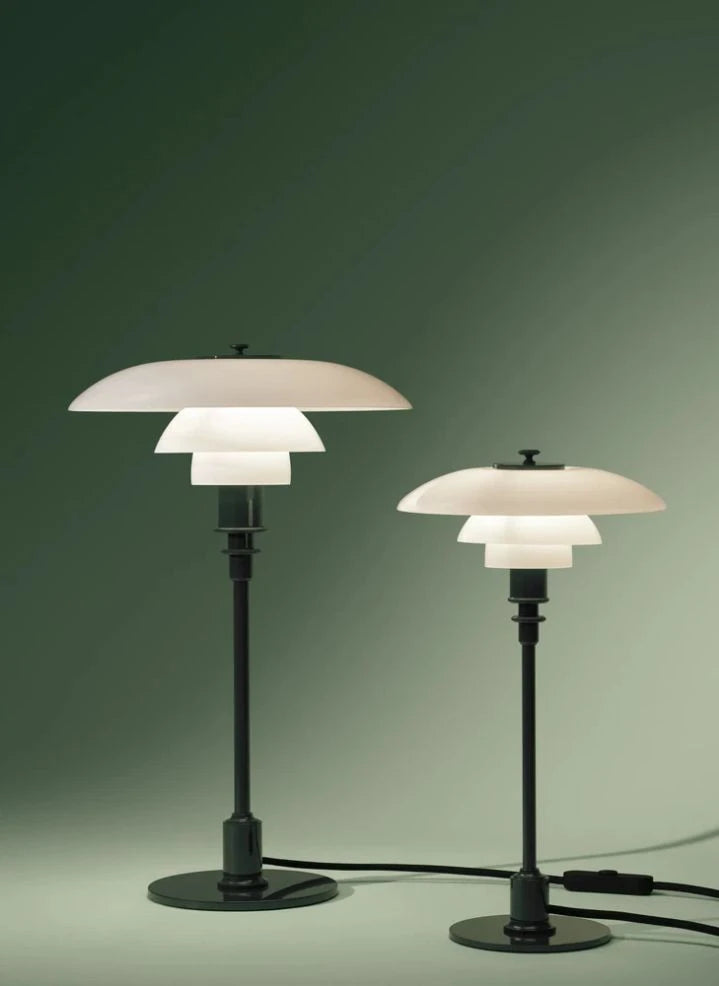 Louis Poulsen - PH 3-2 Lámpara de Mesa, Louis Poulsen | Verde oscuro