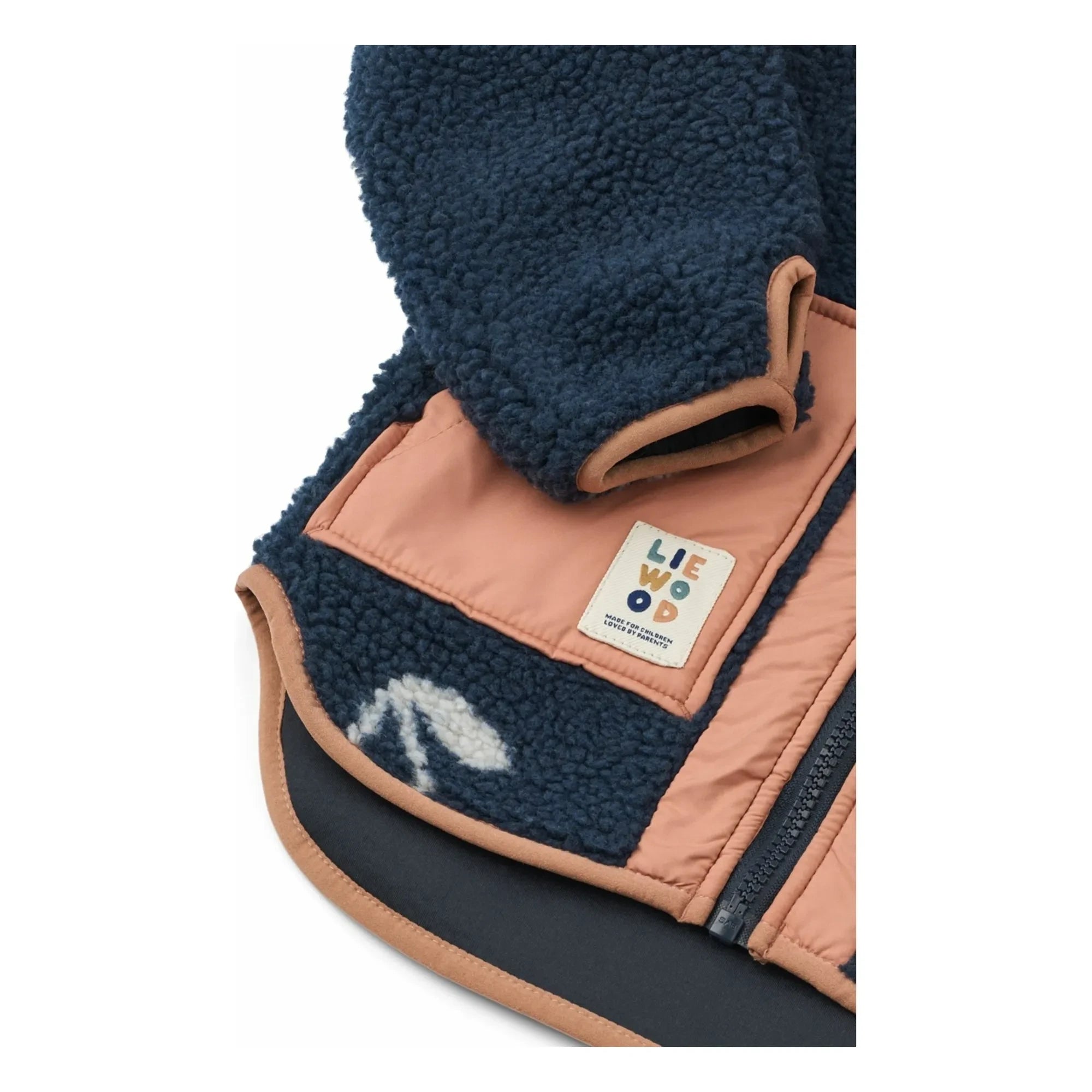 Liewood - Abrigo Noam Sherpa | Azul marino