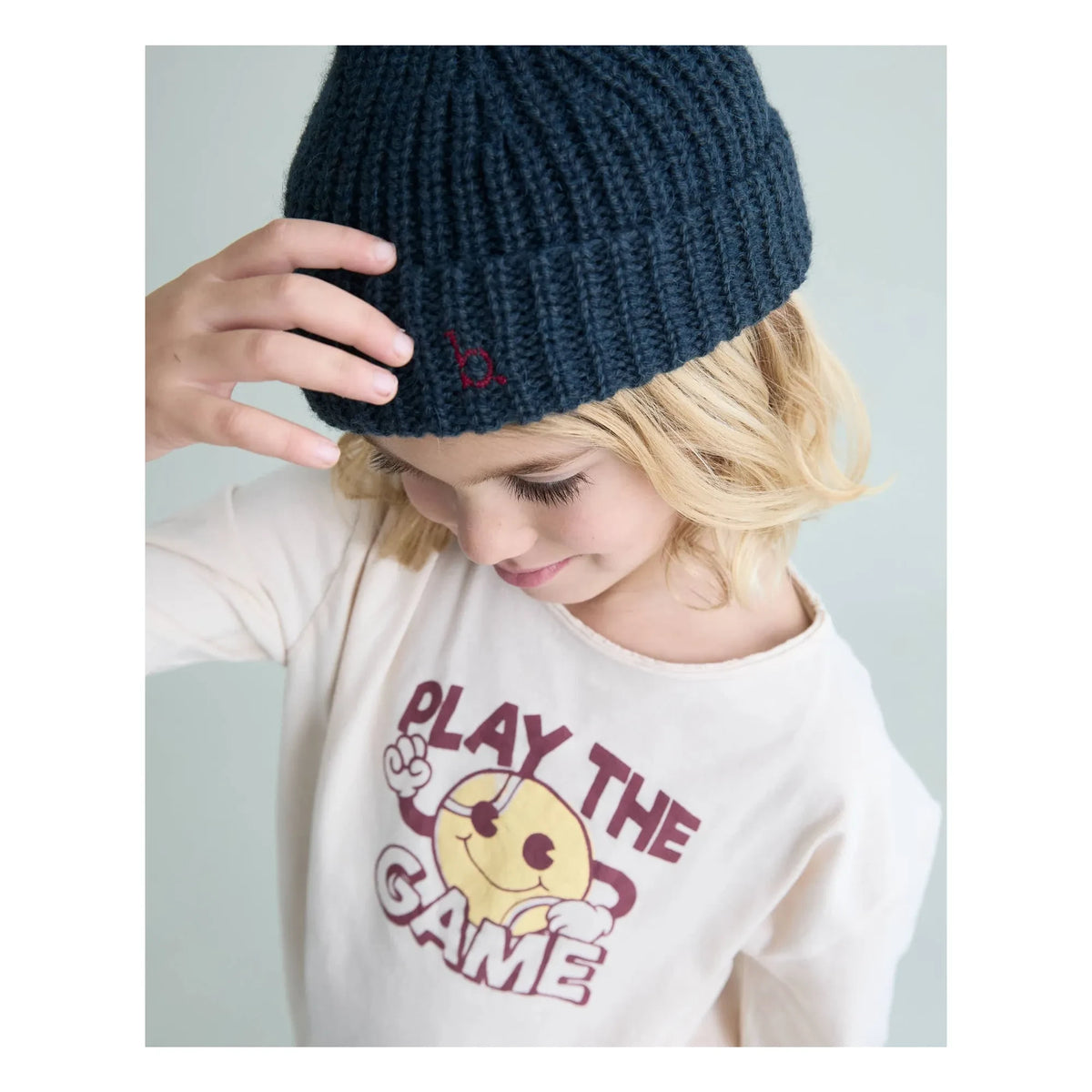 Búho - Play The Game Camiseta de algodón orgánico | Beige