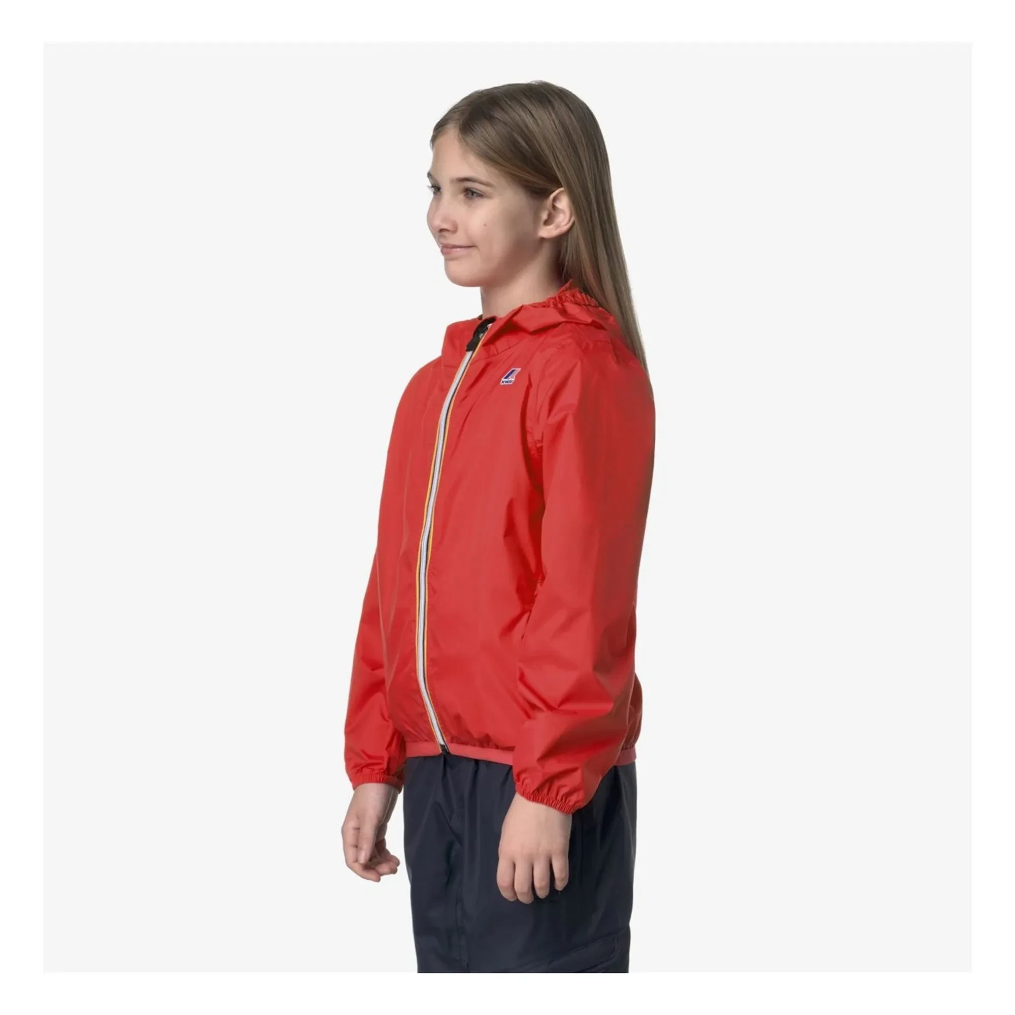 K-way - Cortavientos impermeable Le Vrai 4.0 Claude | Rojo