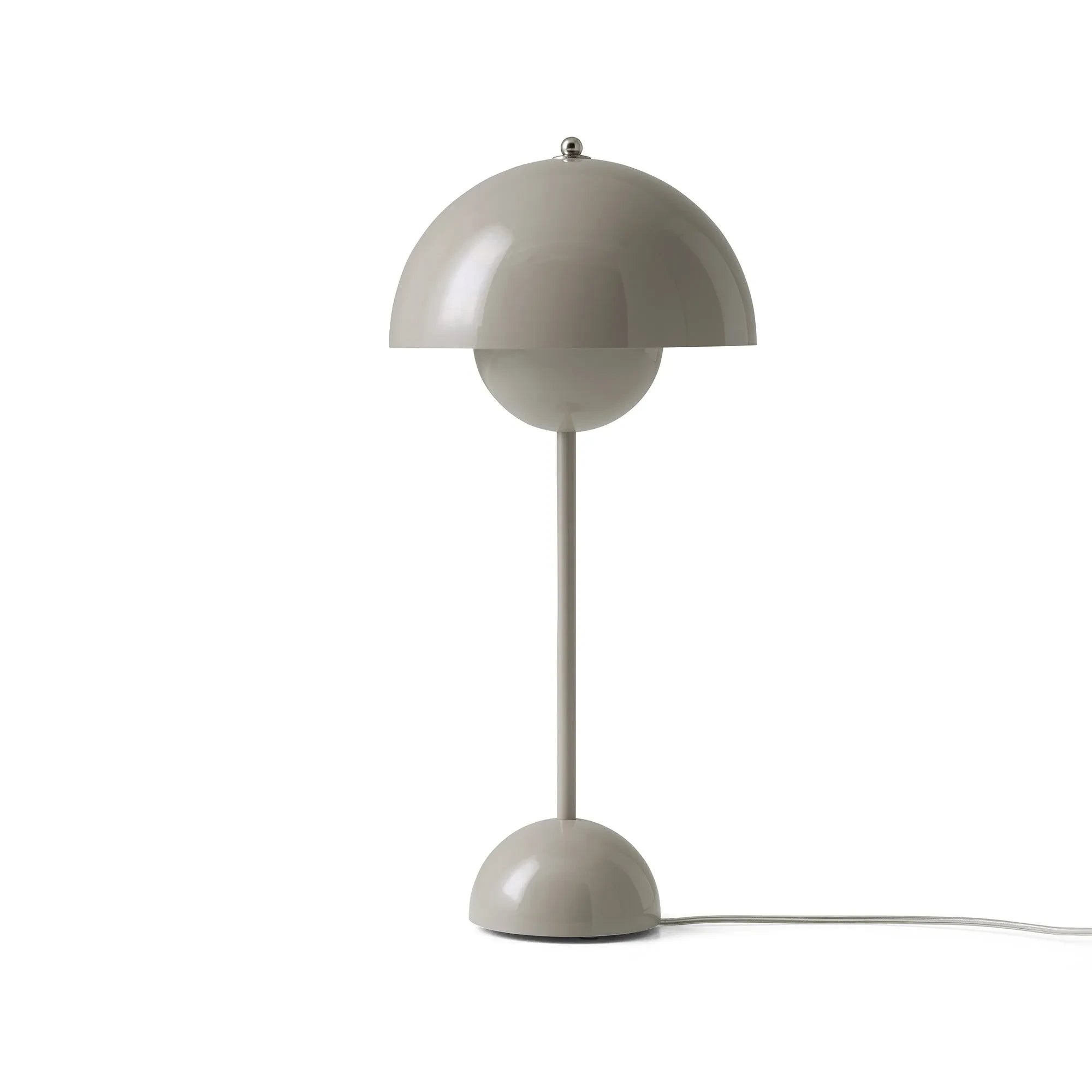 & Tradition - Lámpara Flowerpot VP3, diseño de Verner Panton, 1969 | Gris