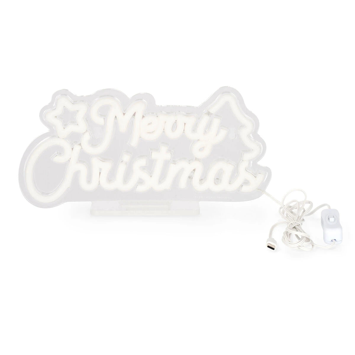 Legami - Merry Noel Noel LED Neon Sign - Es un signo