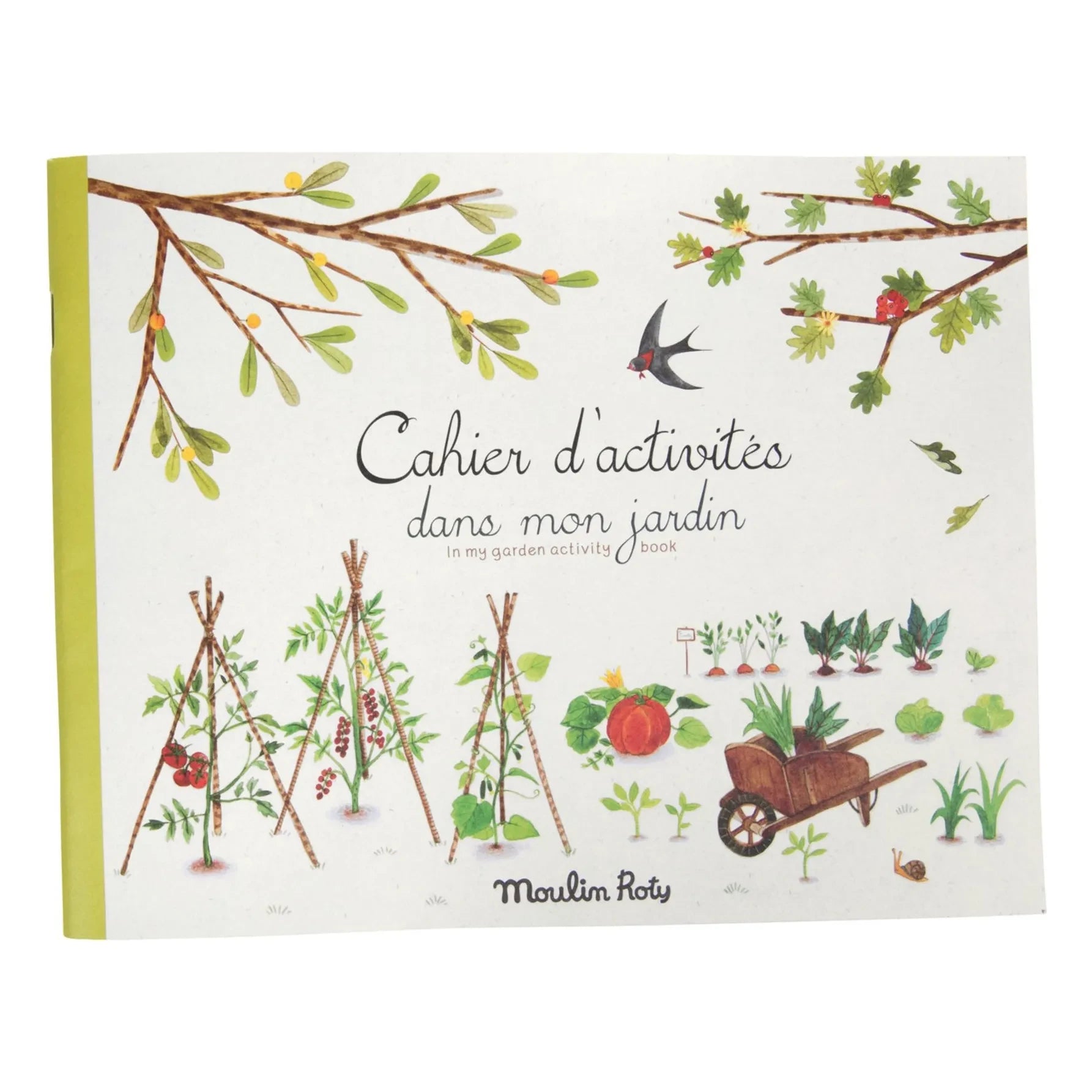 Moulin Roty - Libro de actividades en mi jardín - Le jardin du Moulin
