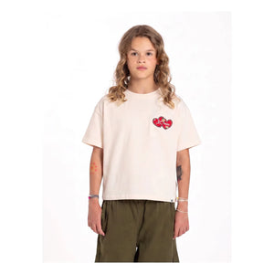 Hundred Pieces - Luna Bandida Heart Camiseta | Crema