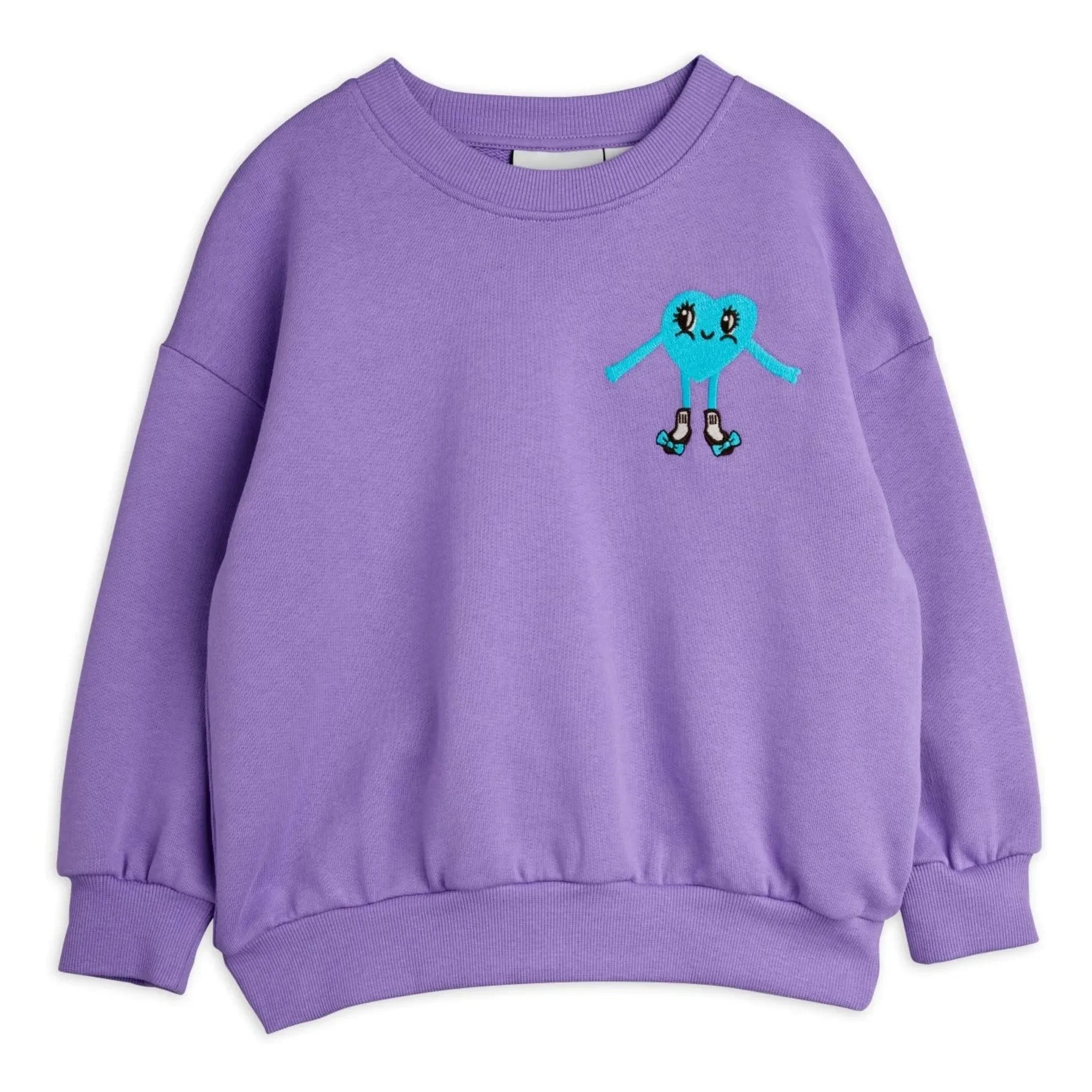 Mini Rodini - Corazón Dulce Algodón Orgánico | Morado