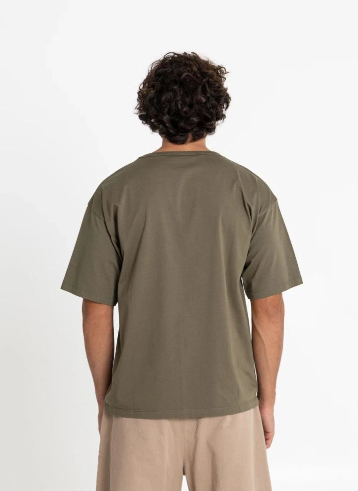 Smallable Man - Solal Camiseta de Algodón Orgánico | Caqui