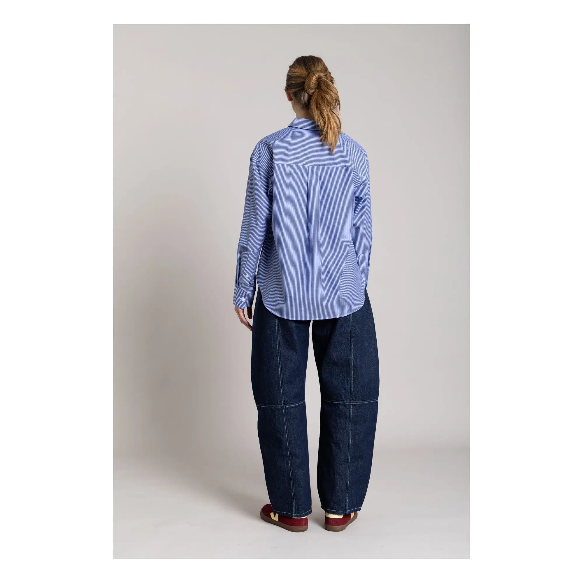 Smallable Mujer - Camisa Kanel Rayada | Azul
