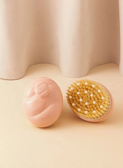 La Bonne Brosse - The Talm Body Brush x La Bonne Brosse No. 02 - Piel Normal | Rosa Pó
