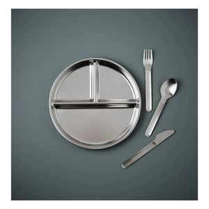 Haps Nordic - Plato de acero con compartimentos | Acero