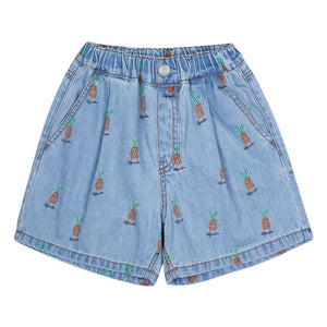 Jelly Mallow - Pantalones cortos vaqueros de piña | Azul