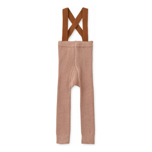 Liewood - Mallas de algodón orgánico Cuno con tirantes | Rosa