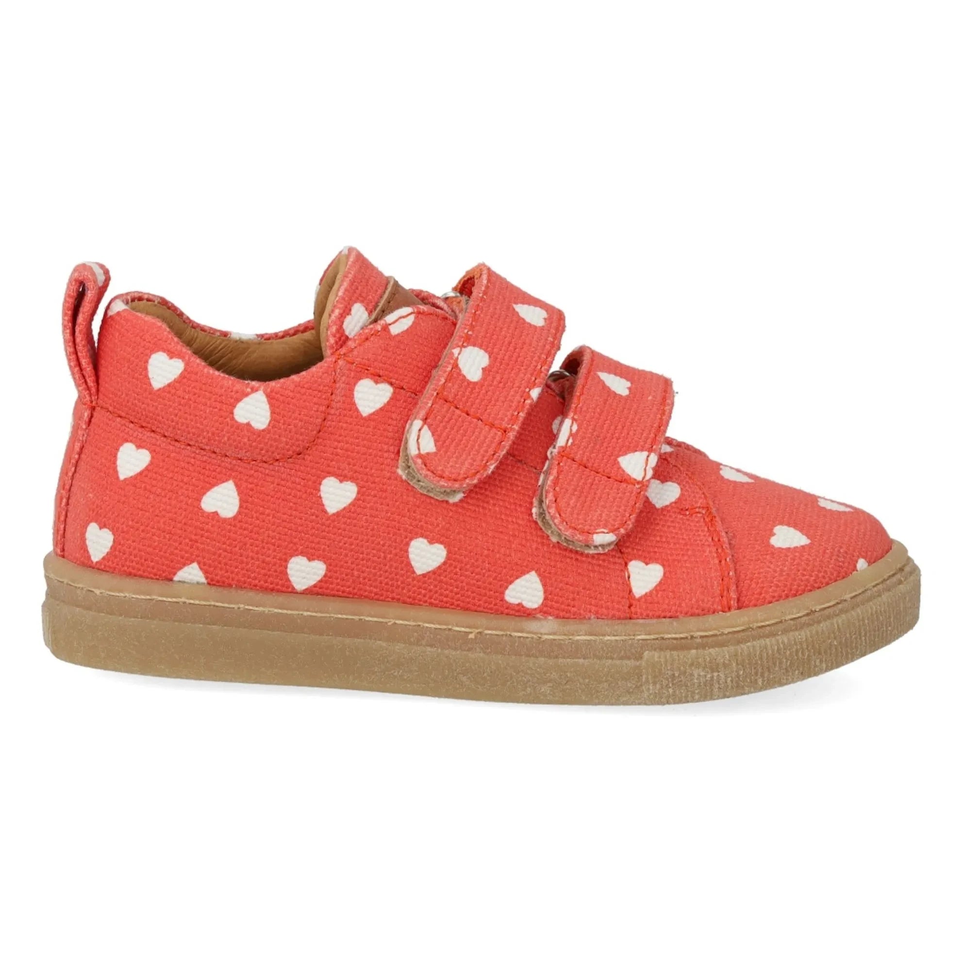 Angulus - Zapatillas deportivas Mini Hearts Double Scratch | Rojo