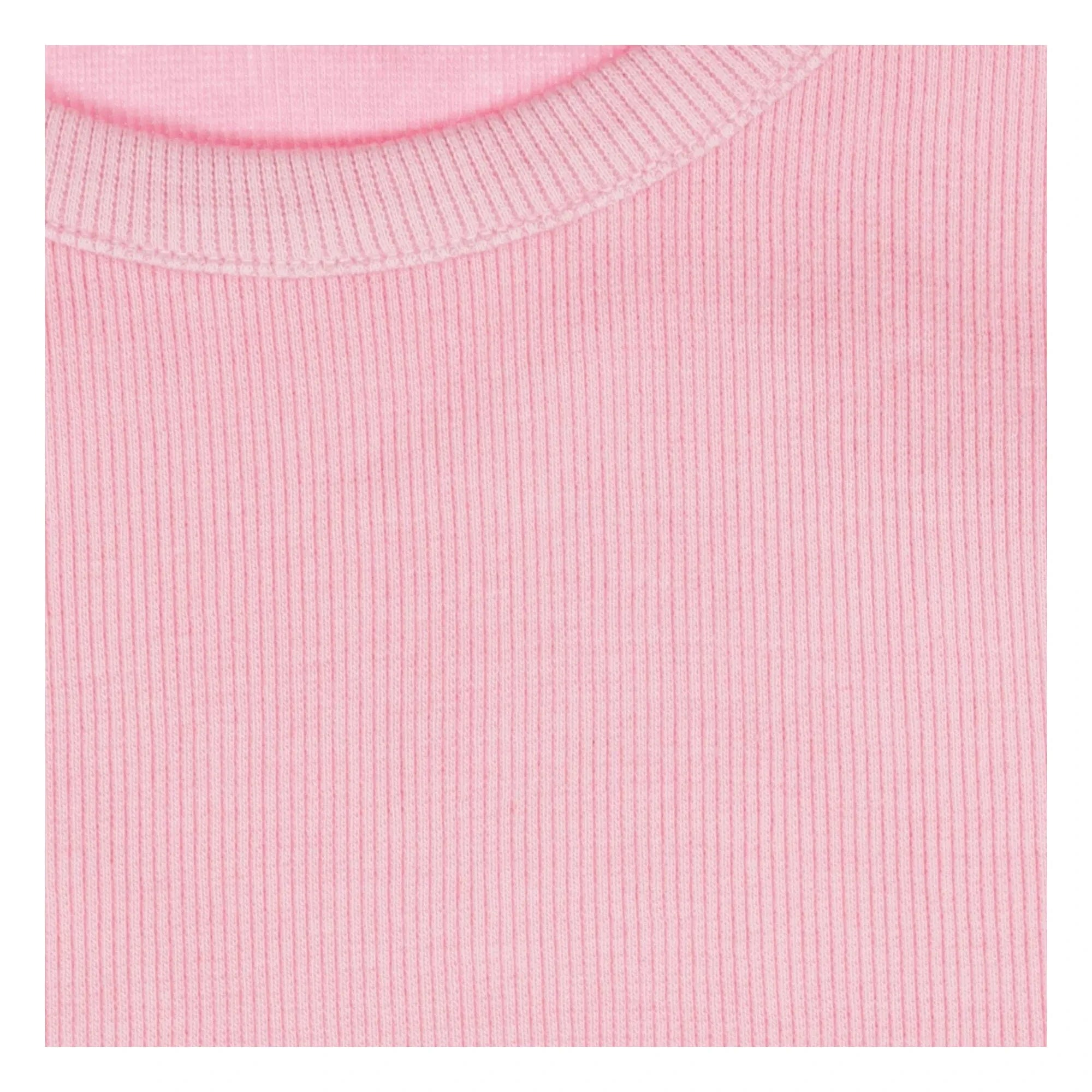 Tumble N'Dry - Camiseta con relieve, algodón orgánico vivo | Rosa