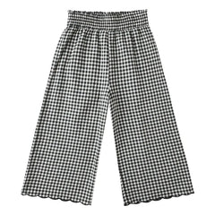 Rylee + Cru - Pantalón de cuadros vichy | Negro