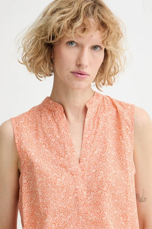 Blusa de algodón de tirantes para mujer Marc O'Polo