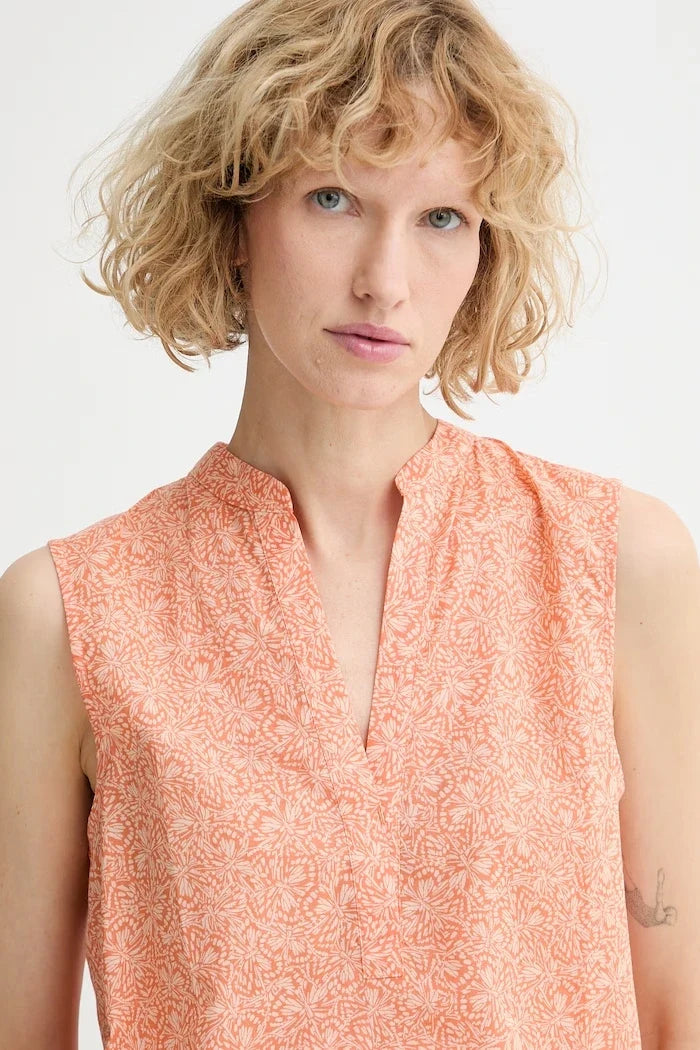 Blusa de algodón de tirantes para mujer Marc O'Polo