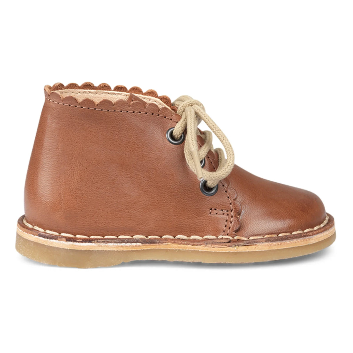 Petit Nord - Botines con cordones | Coñac