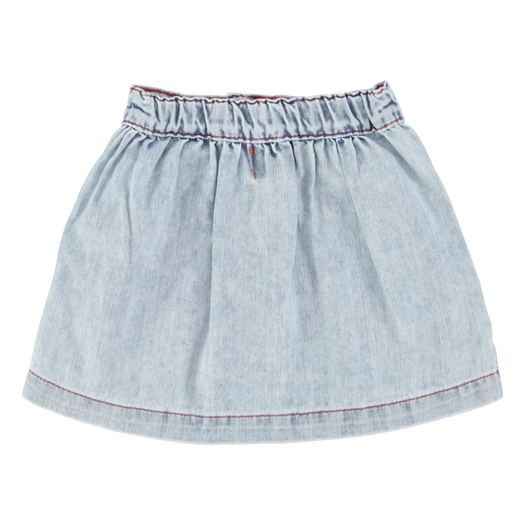Piupiuchick - Falda vaquera azul lavada