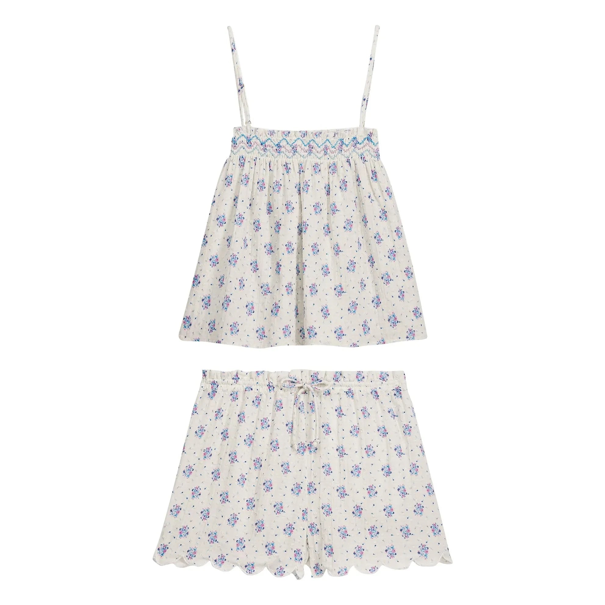 Louise Misha - Pijama de algodón orgánico Minala | Crema