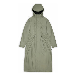 Rains - Bold W3 Abrigo Largo | Verde claro