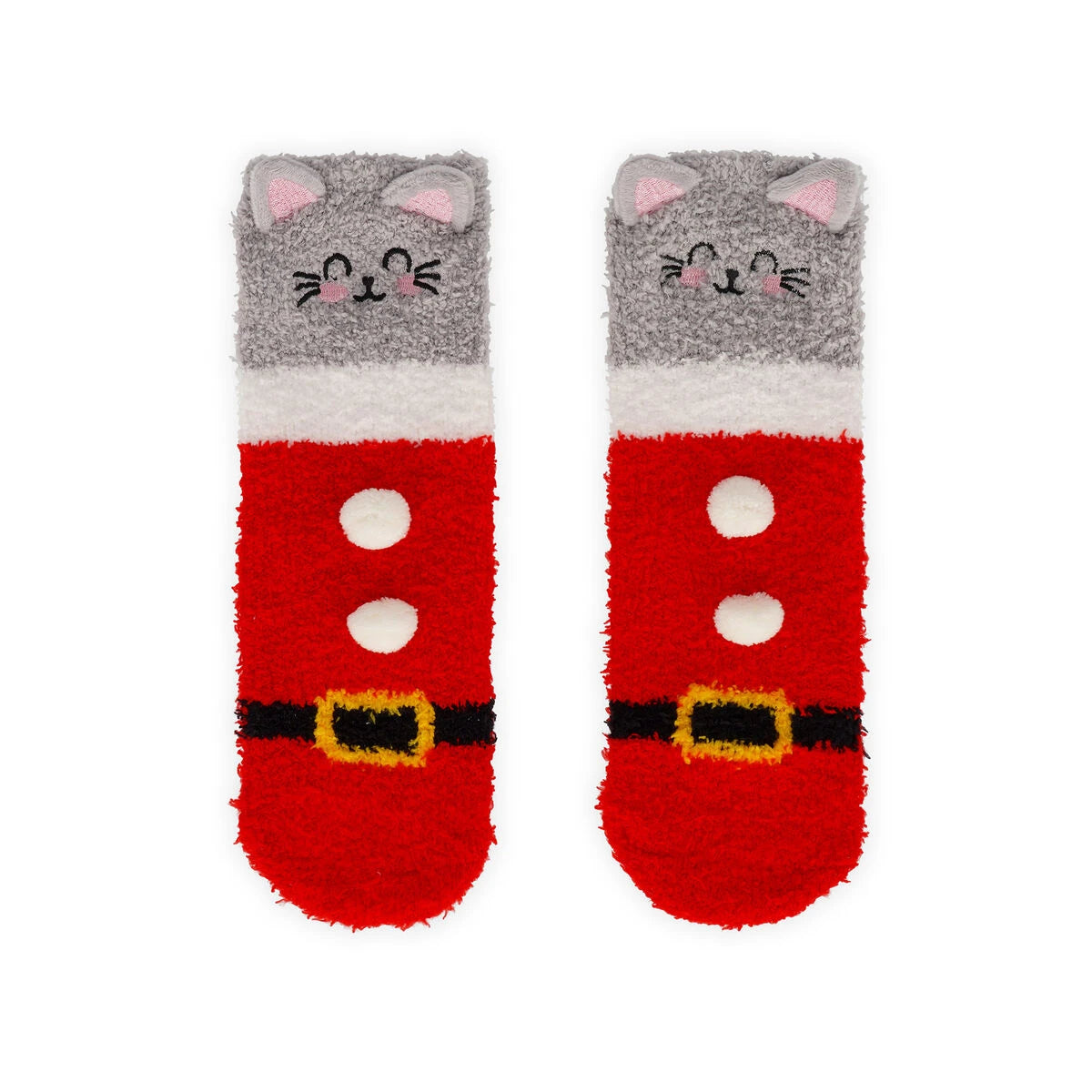 Legami - Calcetines de Navidad para Niños Kitty Santa - ¡Una combinación perfecta!