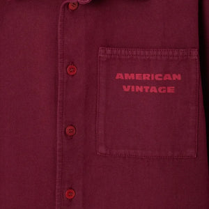 American Vintage - Lycaz Gömlek | Bordo