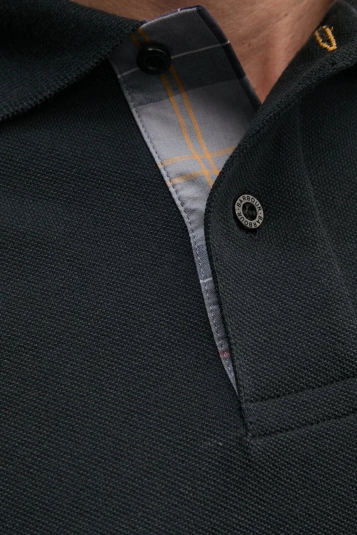 Polo de algodón para hombre Barbour
