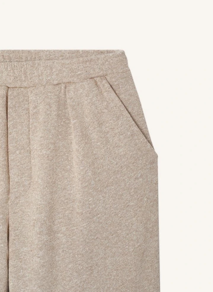 American Vintage - Pantalones Jogger de Algodón Dantown | Marrón oscuro