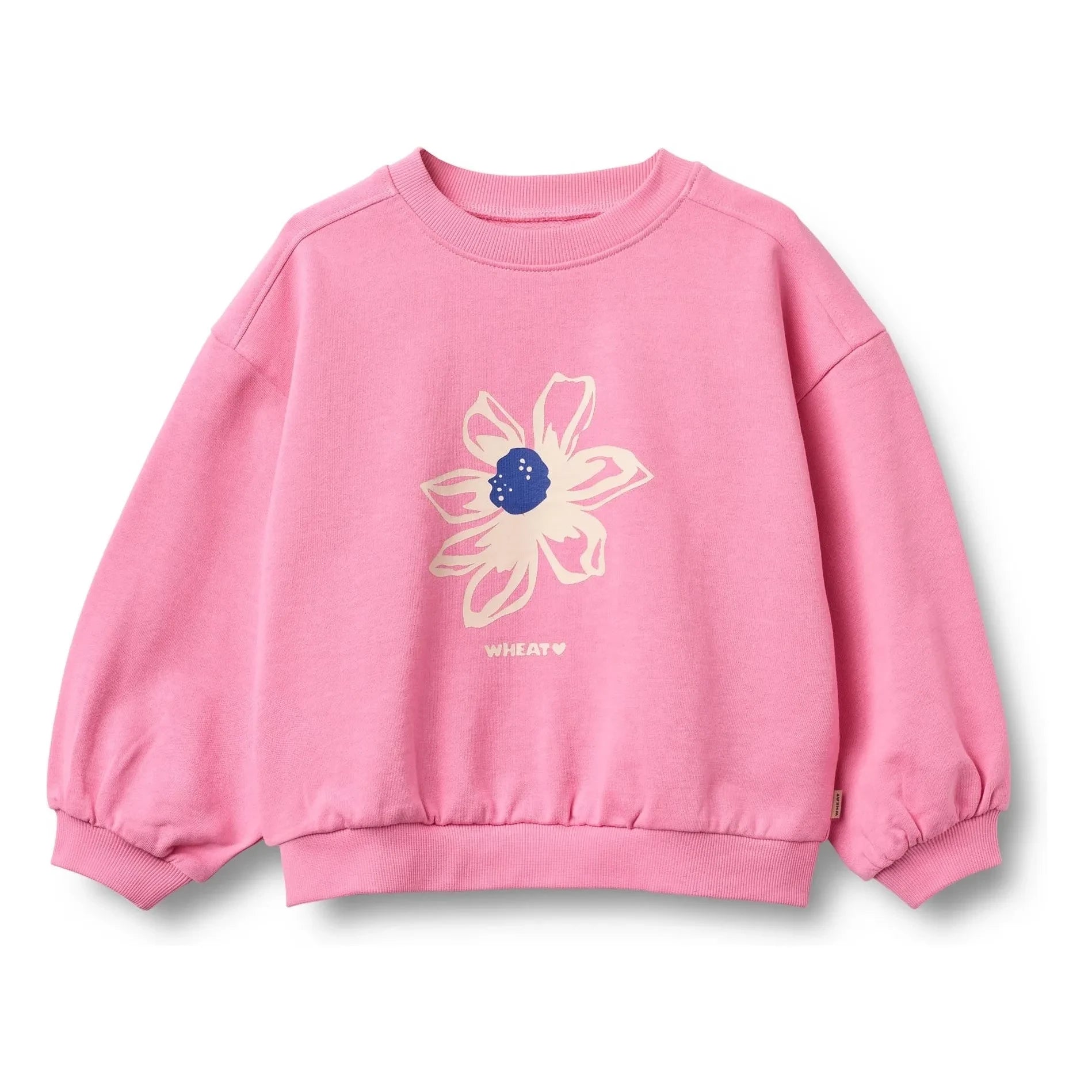 Trigo - Sweat Eliza Flowers Algodón Orgánico | Rosa
