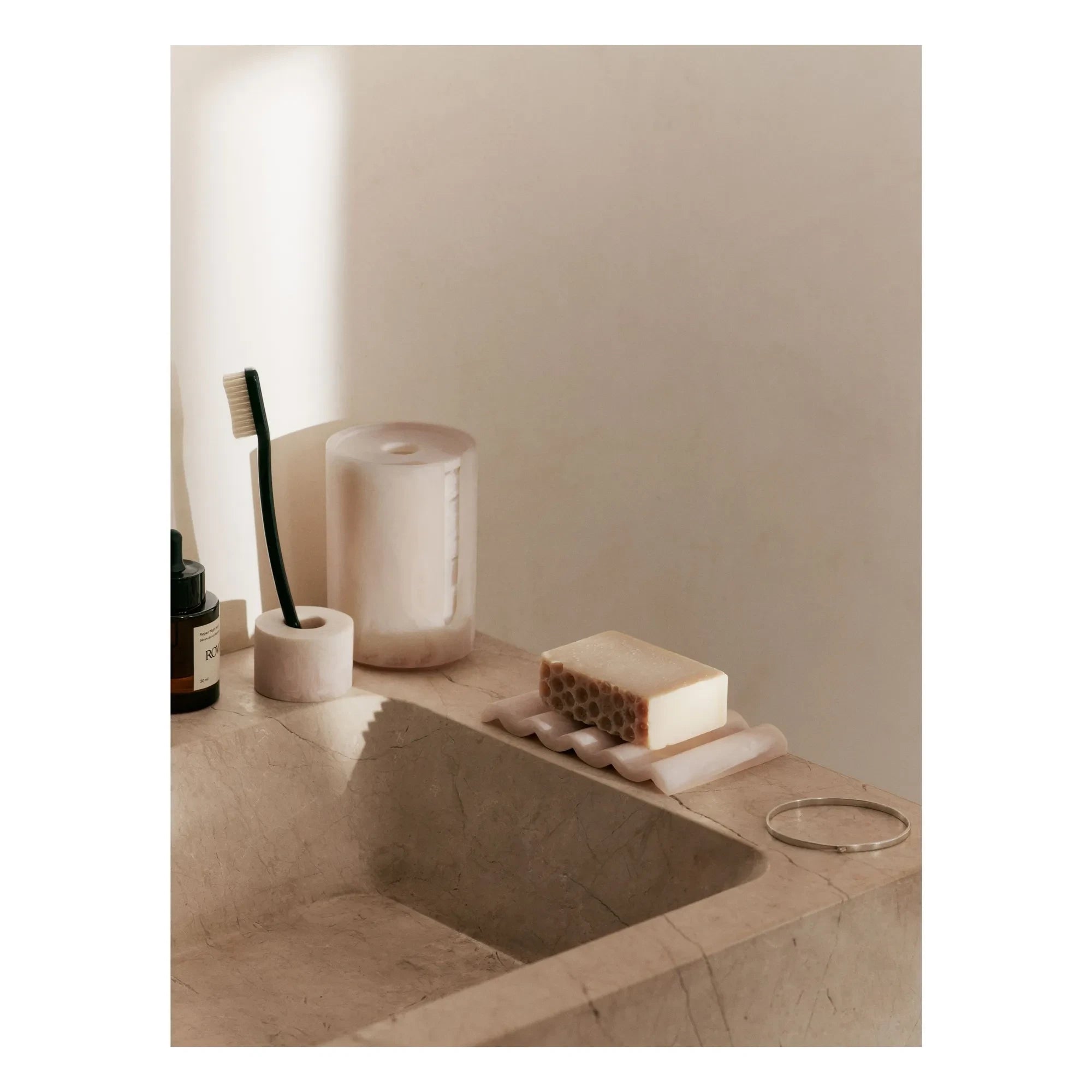 Ferm Living - Jabonera Mist | Rosa