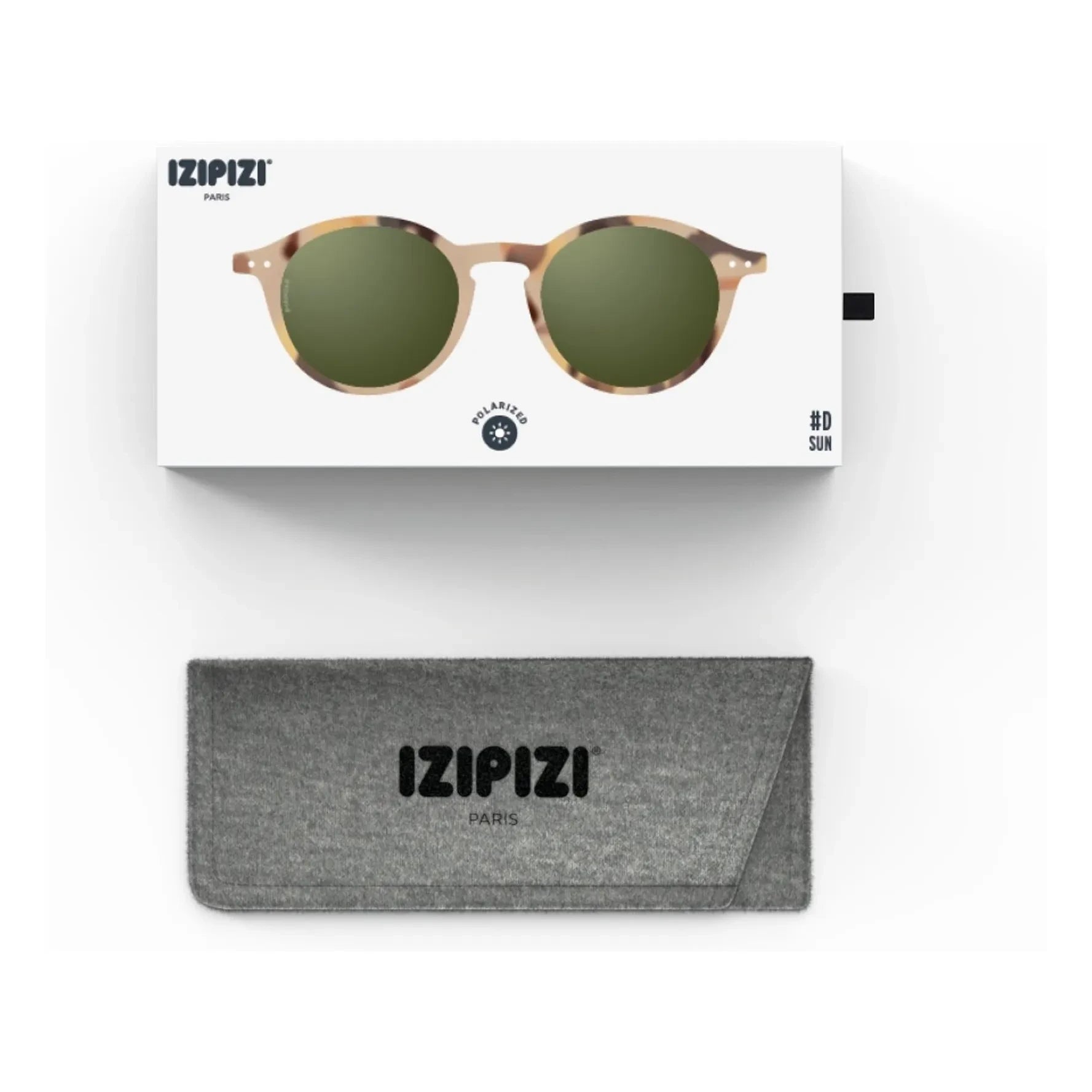 IZIPIZI - Gafas de sol polarizadas #D Tortoise | Beige