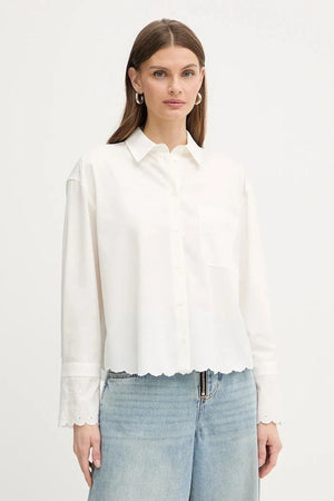 Weekend Max Mara NEUTRO Camisa de Algodón